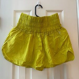 FP Movement by Free People Neon Yellow Athletic Shorts
